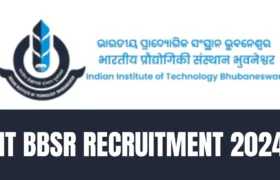 IIT Bhubaneswar Recruitment 2024