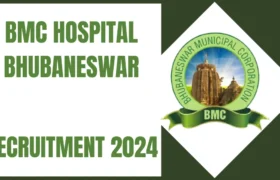 BMC Hospital Bhubaneswar Recruitment 2024