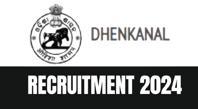 ZILLA SWASTHYA SAMITI Dhenkanal Recruitment 2024