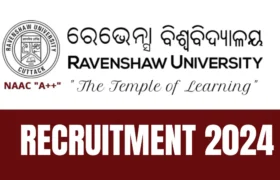 Ravenshaw University Cuttack Recruitment 2024