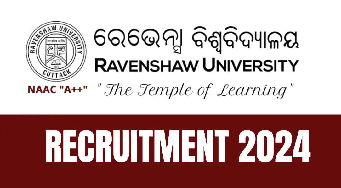 Ravenshaw University Cuttack Recruitment 2024